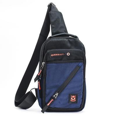 China Fashion Outdoor Travelling Cross Body Anti-theft Single Shoulder Sling Chest Bag custom logo fashion Sport chest bag for sale