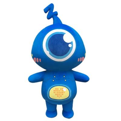 China Cartoon Mascot Parade Performance Inflatable Doll Head Cover Costume Auspicious Customization for sale