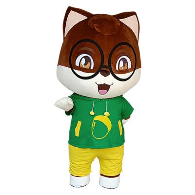 China Cartoon mascot amusement park parade exhibition mall event promotion plush mascot soft customization for sale