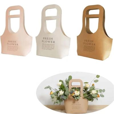 China Recyclable Portable Paper Flower Box Packing Packaging for sale