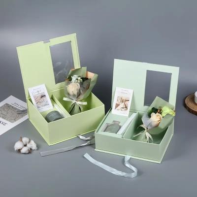 China Cosmetic Packaging Box Premium Hardcover Book Packaging and Gift Box for sale