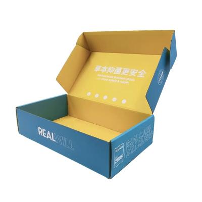 China Packing boxes and delicate corrugated mailing box can be customized for sale