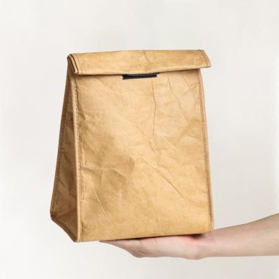 China Recyclable Washable Kraft Paper Packaging Shopping Bag for sale