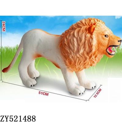 China Wholesale Lion Animal Jungle Animal Model PVC Toy Plastic Wild Animal Set for sale