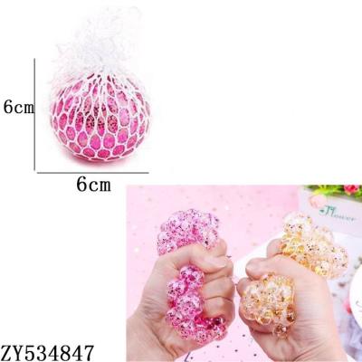 China Anti Stress Toy Amazon 2021 Anti Stress Toy Fidget Soft Mesh Squeeze Ball Toy Children Kids Toys for sale