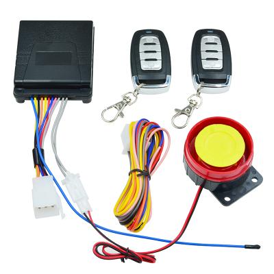 China No Locks Wireless Motorcycle Alarm Motorcycles Security Alarm System One Way Alarm for sale