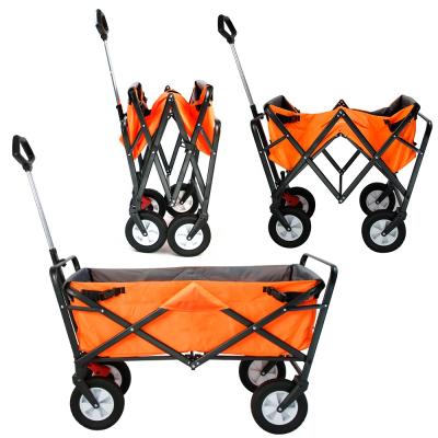 China Outdoor Universal Foldable Camping Wagon Service Easy-Carrying Garden To Beach Folding Cart for sale