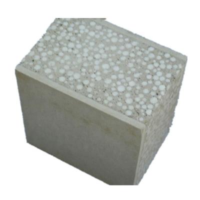 China Houses eps prefabricadas lightweight cement sandwich fireproof wall panel for sale