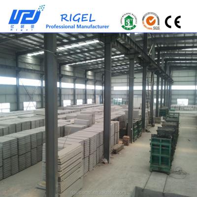 China factory precast concrete wall panel making machine for prefab house lightweight wall panel for sale