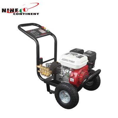 China Hotels Gasoline Seal Cleaning Equipment High Pressure Power Washer JZ-2500QY for sale