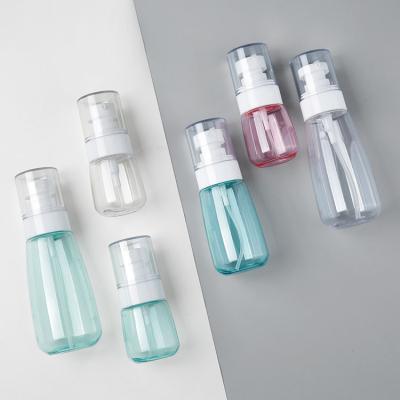 China Durable 60ml Plastic Spray Bottle Mist Spray Atomizer Clear Glass Perfume Tube Bottles For Traveling for sale