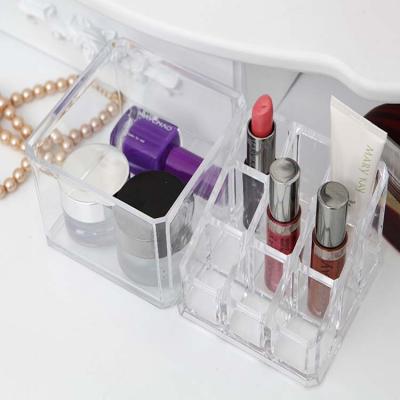 China Luxury Jewelry Boxes For Storage Organizer Crystal Glass Necklace Jewelery Ring Bracelet Gift Viable Jewelry Box for sale