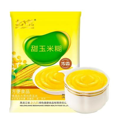 China Halal Certificate Instant Good Quality Popular Tasty Health Instant Corn Dough, Added Sugar, 375g/Bag (37.5gx10) for sale