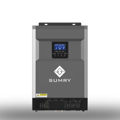 China Home Appliance Sumry Pure Sine Wave Off Grid Solar Inverter All In One With MPPT Controller 5.5KW/5500W/5.5KVA for sale