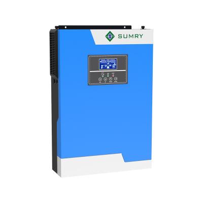 China Sumry DC/AC Solar Power System Home Off Grid Solar Inverter 3500W 230VAC Built In 100A Load Solar Controller Work Without Battery for sale