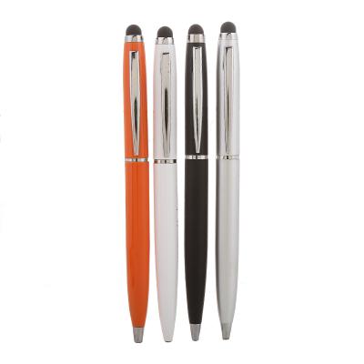 China Pen Promotional Metal Stylus Pen Advertising Record Ballpoint Pen Popular Business Custom Logo for sale