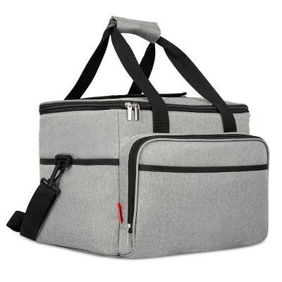 China Picnic Lunch Cooler Bag Camping Portable Outdoor Oxford Cloth Picnic Bag Insulated Cooler Bag for sale