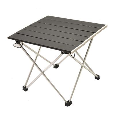 China Two Color Mini Outdoor Collapsible Outdoor Foldable Camping Picnic Table Outdoor Rise Moving Table for sale