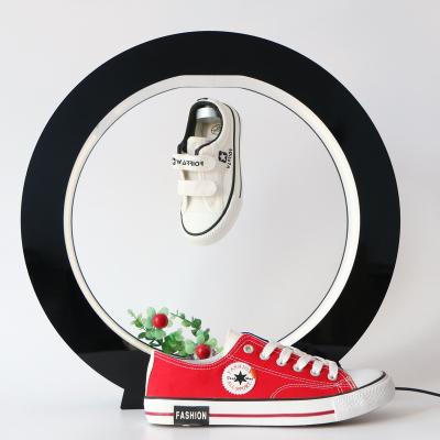 China 2020 Round Shape Sneaker /shoe Magnetic Floating Floating Display Stand for sale