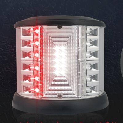 China Offroad Ambulance 12V 24V 5 Inch LED Work Light Alarm System Lighting Strobe Vehicles 288W RED and BLUE Lamp For Fire Engines for sale