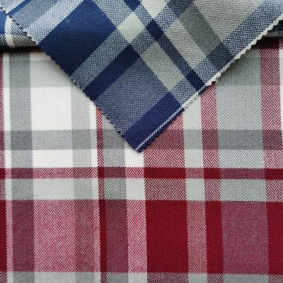 China Bamboo Colorful Plaid Super Soft Yarn Breathable Fast Shipping 198gsm Rayon Dyed Fabric For Shirt Blouse Coat Jacket Suit for sale