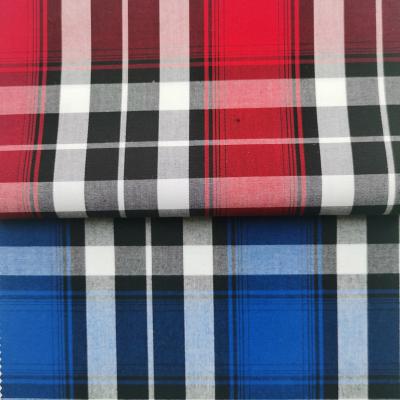 China Fast Shipping 130gsm 100%Cotton Super Soft Anti Pill Colorful Plaid Great Yarn Dyed Fabric For Shirt Blouse Coat Jacket Garment Suit for sale