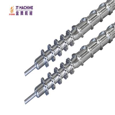 China PE Screw Barrel 120mm Model For PVC Profile Extruder / Extrusion Single Screw For PVC Flexible Pipe for sale