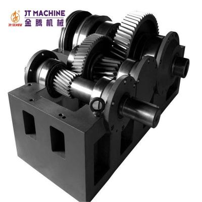 China factory SZ55 SZ65 SZ80 SZ92 twin screw gearbox for pvc extrusion production line / tapered twin screw gearbox for sale