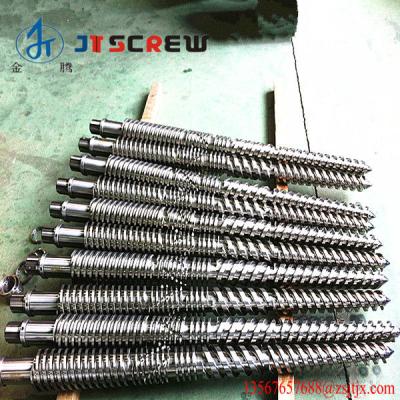 China Screw Barrel / 45 And 38 CrMoAla PVC Conduit Extrusion Screw /90 Electrical Cable Barrel for sale