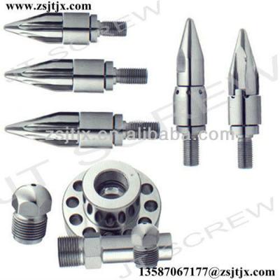 China Nitrided injection screw&barrel screw tips for plastic machine IS07 for sale