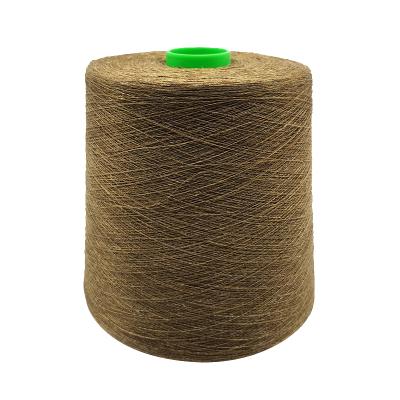 China Anti-bacteria 30S/2 55% Polyester 30% Lunacel 15% Cationic Linen Collagen Thread Blended Yarn For Knitting And Weaving for sale