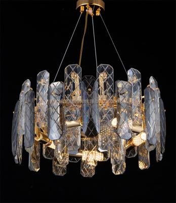 China Modern The factory independently produces the luxury crystal chandelier light luxury lamps post-modern lighting for sale