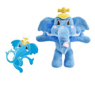 China Large Elephant Toy Soft Plush Toy Elephant Stuffed Animal Plush Toy For Baby for sale