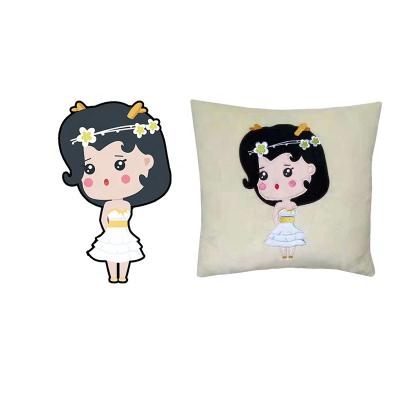 China Plush Hot Selling Baby Girl Stuffed Toy Custom Plush Pillow for sale