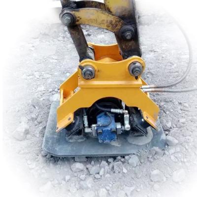 China Buildings Hydraulic Plate Compactor Earth Soil Vibrator Plate Compactor for Mini Excavator for sale