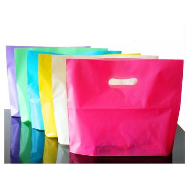 China Recyclable Shopping Bag Logo Printed Retail Merchandise Plastic Bags for sale