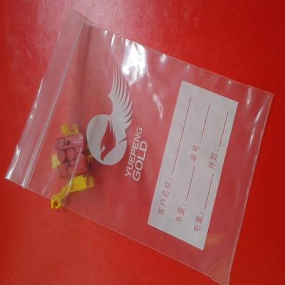 China Printed Smell Proof Heavy Duty Zipper Lock Plastic Resealable Bags Moisture Proof Clear With Logo for sale