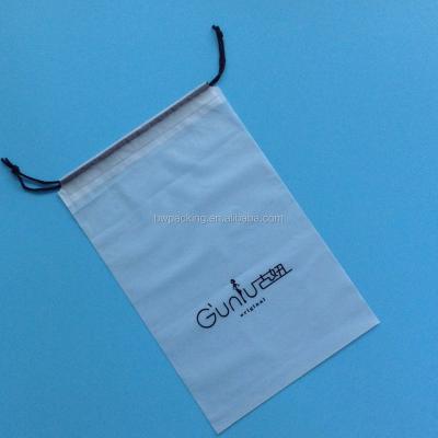 China Shopping Custom Printed Wearing Rope Recycled Plastic Bag Gift Packaging Design Your Own for sale