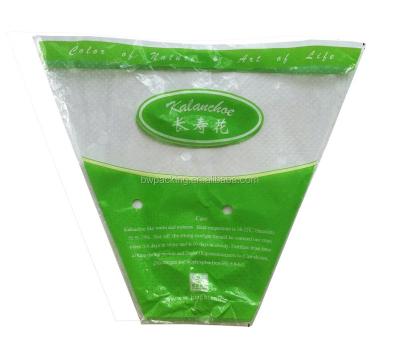 China Agriculture Clear Plastic Flower Carry Micro Perforated Bag for sale