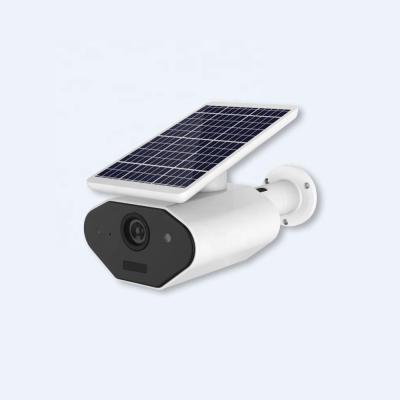 China Human Motion Tracking 1080P 2MP Solar Energy Battery Power Supply WIFI CCTV Surveillance Bullet IP Camera for sale