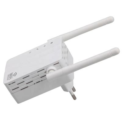 China Wifi Antenna Booster WIFI Converter Wireless Repeater 300mbps Signal Range Supplement for sale