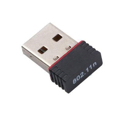 China PC/Laptop Computer Laptop 150M Mini USB WiFi Receiver Transmitter Adapter Wireless Network LAN Card for sale