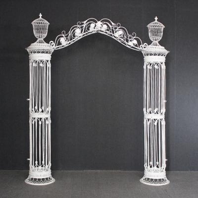 China Festival Hot Sale Metal Star Pentagon Arch Garden Suppliers for sale