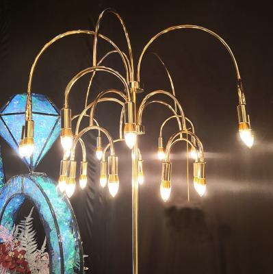 China 2019 New 20 Festival Lights Hanging Type Light Lead Road Walkway Stand Wedding Party LED Metal Decoration for sale