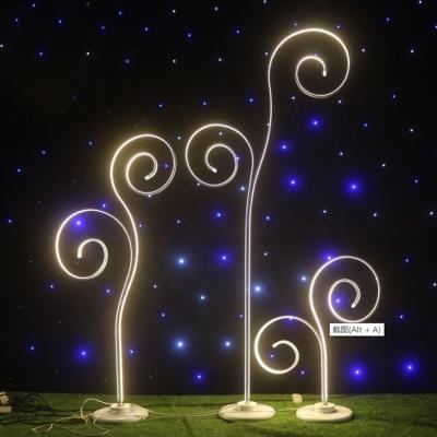 China Festival LED Buds Walk Way Stand For Wedding Decoration for sale