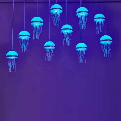 China Festival LED Jellyfish Pointed Light Party Decoration Hanging Wedding Decoration for sale