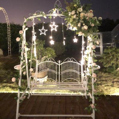 China Fairy Tale Star Spring Classics Double Seat Swing Garden Suppliers for sale