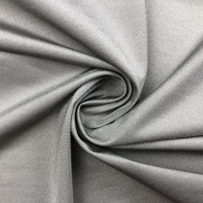 China Comfortable Stretch New Arrival 110gsm Elastane Shiny Recycle Stretch Recycled Fabric For Garment for sale