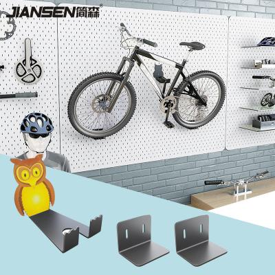 China Mountain Bike Bicycle Hanger Wall Mount Bicycle Rack Pedal Storage Recycling Rack For Garage for sale