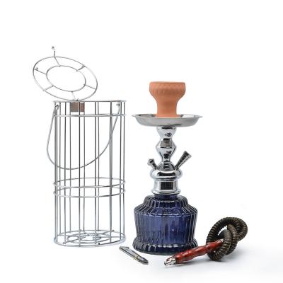 China Professional Manufacturer Fashionable Mirror Aluminum Alloy and Portable Russian Glass Hookah Pipes for sale